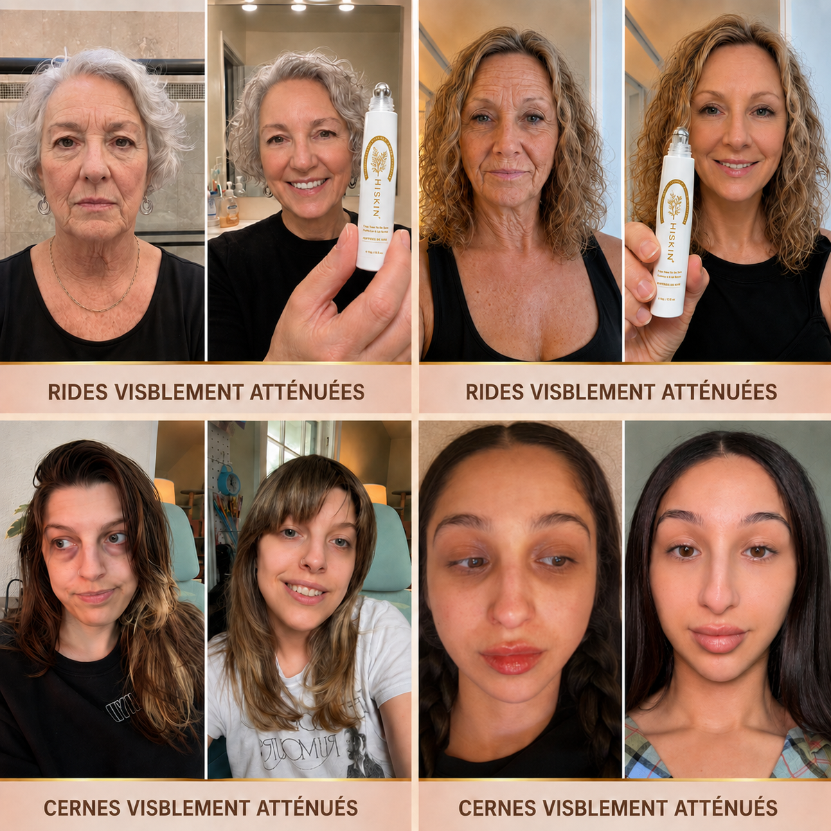 HISKIN® Golden Silk Protein Peptide Beauty Pen — Célzott szépségápolás a ráncok, szemkörnyék és ajkak ápolására | Látható eredmény már 3 nap alatt ✨