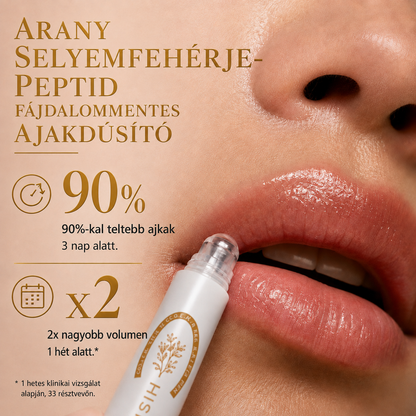 HISKIN® Golden Silk Protein Peptide Beauty Pen — Célzott szépségápolás a ráncok, szemkörnyék és ajkak ápolására | Látható eredmény már 3 nap alatt ✨